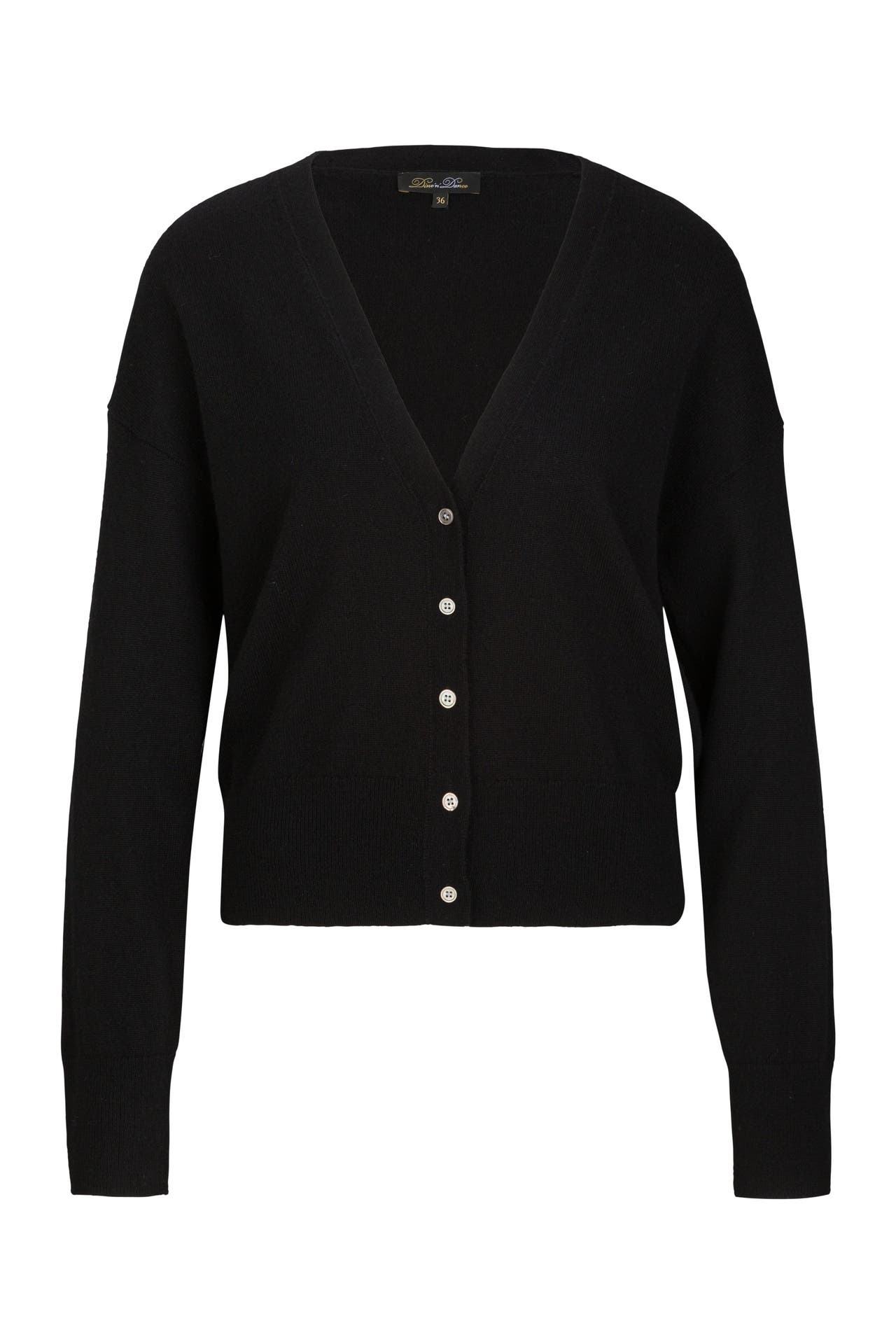 DINE 'N' DANCE Strickjacke Catharina Black, Bild 1