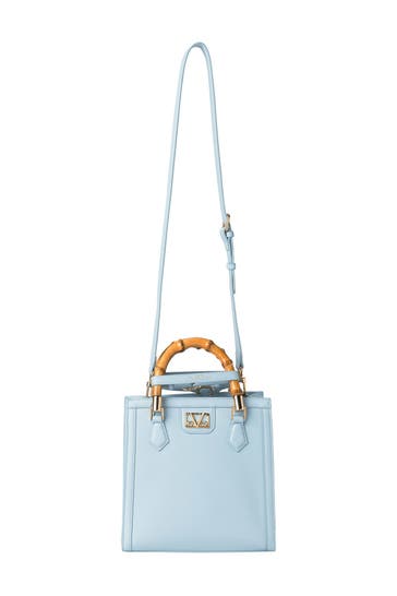 19V69-ITALIA Handtasche FREDA LIGHT BLUE