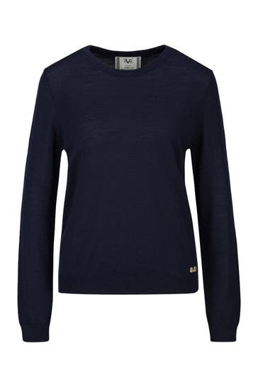 19V69-ITALIA Pullover Gina Navy