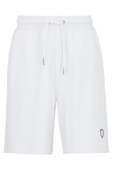 19V69-ITALIA Short SERGIO FLAG WHITE Straight