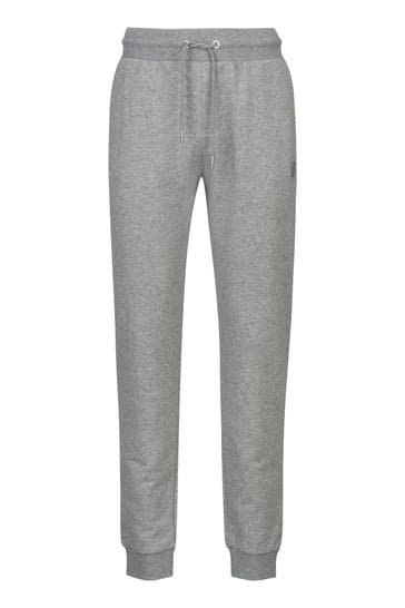 19V69-ITALIA Sweatpant LUCAS DS Grey Melange Straight