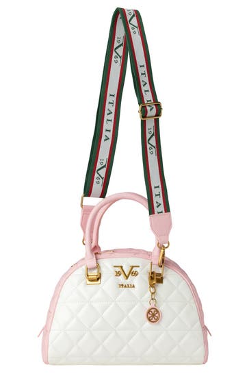 19V69-ITALIA Handtasche ALICIA OFF WH/PIN