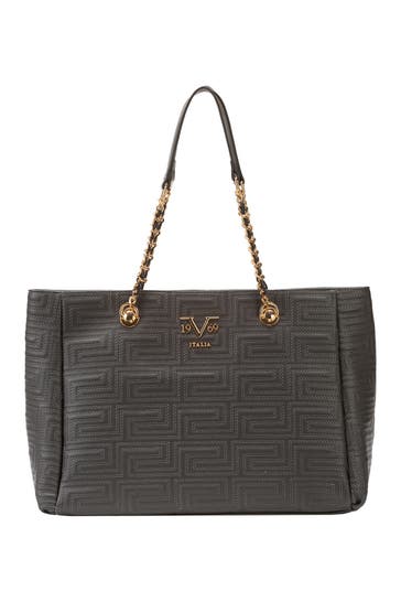 19V69-ITALIA Handtasche SILVIA ORNMT Grey