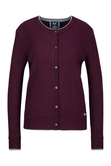 19V69-ITALIA Strickjacke Caro Cherry Lacquer&nbsp;