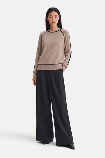 DINE 'N' DANCE Pullover Lou Beige Melange