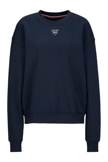 19V69-ITALIA Sweatshirt Sinja S Bandarole Navy