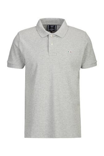 19V69-ITALIA Polo-Shirt EMILIO S GREY MELANGE