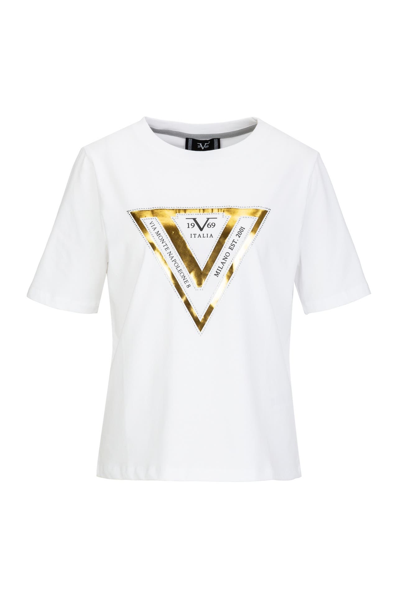 19V69-ITALIA T-Shirt Bellara S Golden White, Bild 1
