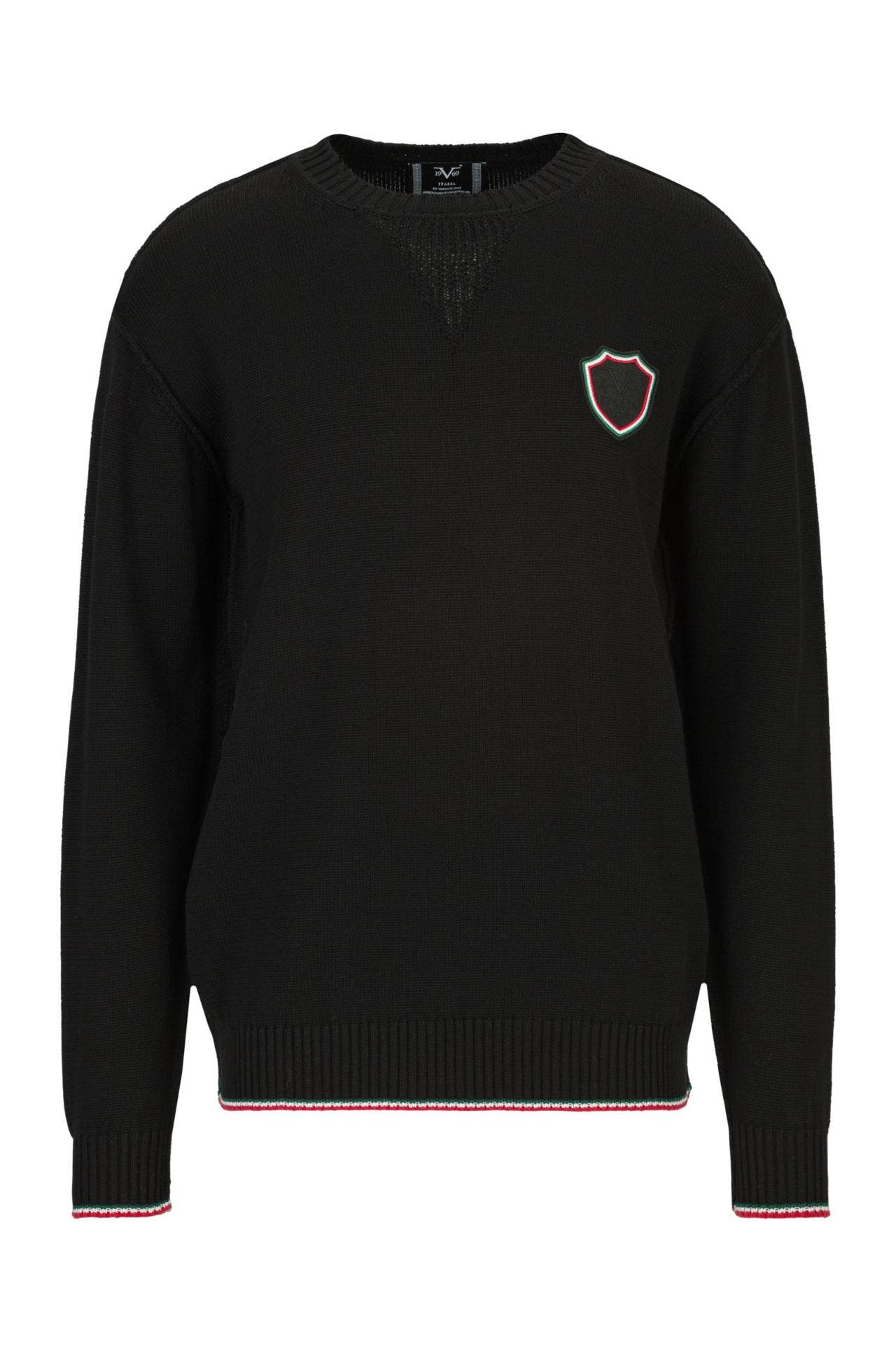 19V69-ITALIA Pullover KRIS BLACK, Bild 1