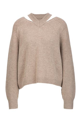 19V69-ITALIA Pullover FLORENTINA CAMEL