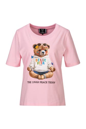 19V69-ITALIA T-Shirt Bellara S Teddy Rose