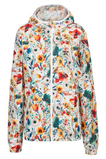 19V69-ITALIA Übergangsjacke CARINA FLOWER OFF-WHITE