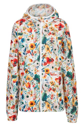 19V69-ITALIA Übergangsjacke CARINA FLOWER OFF-WHITE