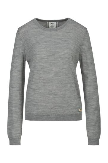 19V69-ITALIA Pullover Gina Grey Melange
