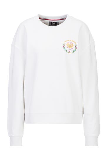 19V69-ITALIA Sweatshirt SINJA TENNIS 2 White