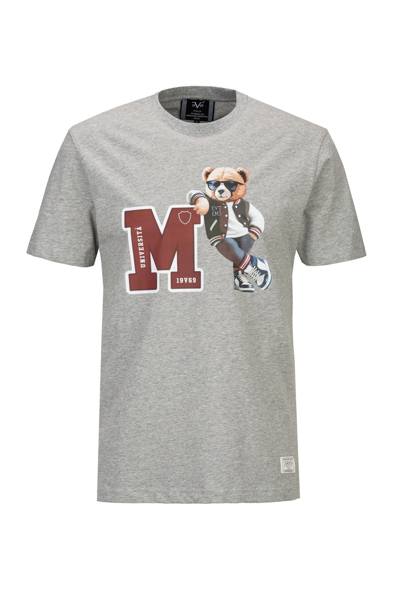 19V69-ITALIA T-Shirt RAFAEL COLLEGE, Bild 1