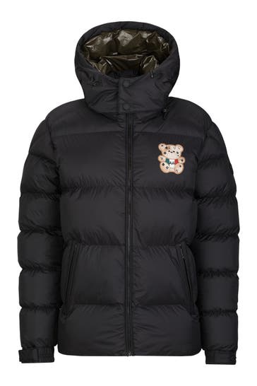 19V69-ITALIA Jacke Jeffrey Teddy Black