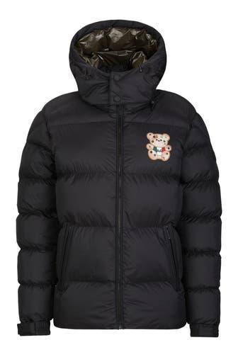 19V69-ITALIA Jacke Jeffrey Teddy Black