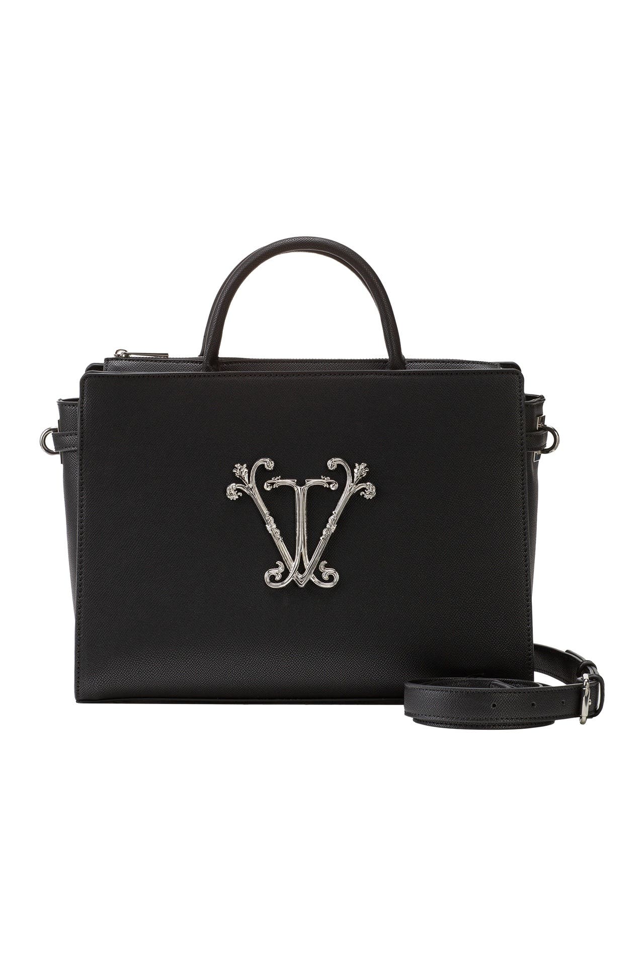 19V69-ITALIA Handtasche KARIMA Black / Silver, Bild 1