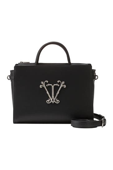 19V69-ITALIA Handtasche KARIMA Black / Silver