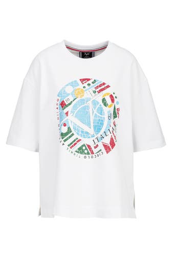 19V69-ITALIA T-Shirt PETONIA TENNIS WHITE