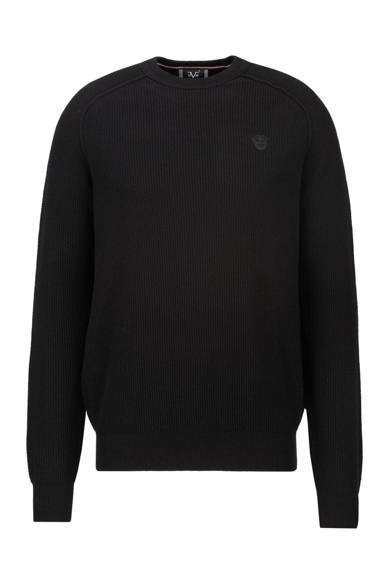 19V69-ITALIA Pullover Adriano Black, Bild 1
