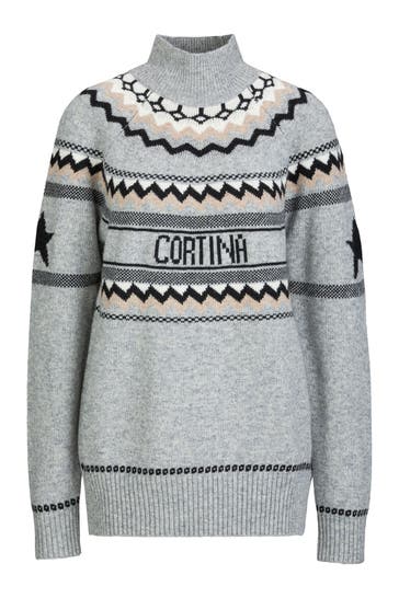 19V69-ITALIA Pullover Armarta Winter Grey Melange