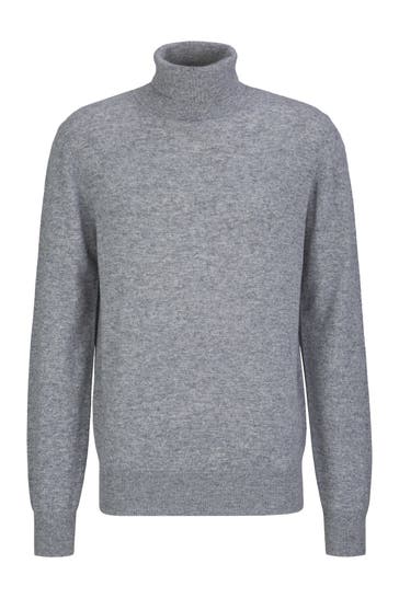 THE GENTLEMEN'S CORNER Pullover RAY Grey Melange