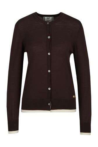 19V69-ITALIA Strickjacke Noella Chocolate