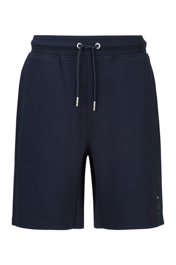 19V69-ITALIA Short SERGIO FLAG Navy Straight