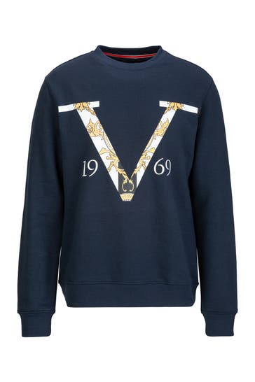 19V69-ITALIA Sweatshirt Nico Old Baroque Navy