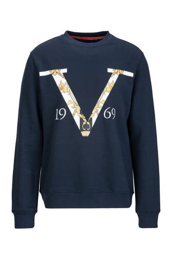 19V69-ITALIA Sweatshirt Nico Old Baroque Navy