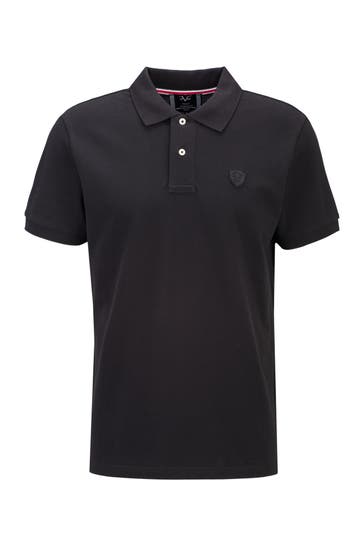 19V69-ITALIA Polo-Shirt EMILIO DS Black
