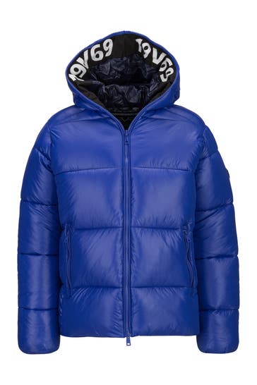 19V69-ITALIA Jacke Delano Azzurro