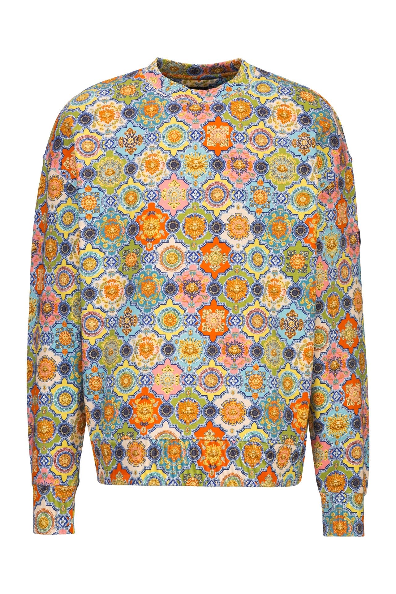 19V69-ITALIA Sweatshirt OMERO BAROQUE Aop, Bild 1