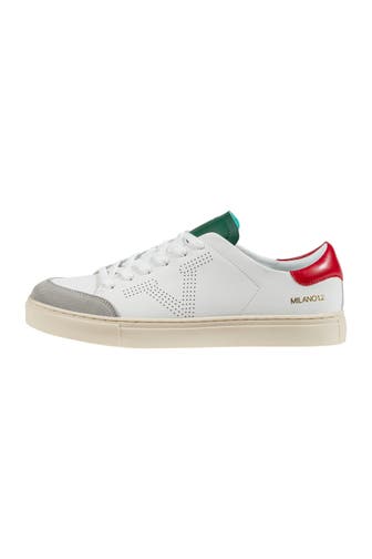 19V69-ITALIA Sneaker MILANO 1.2 Red / Green