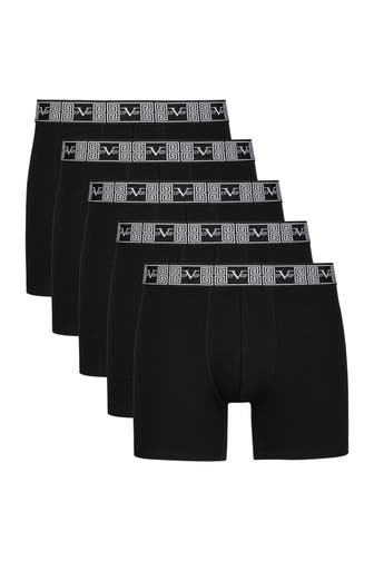 19V69-ITALIA Boxer Francesco 5er Pack Black