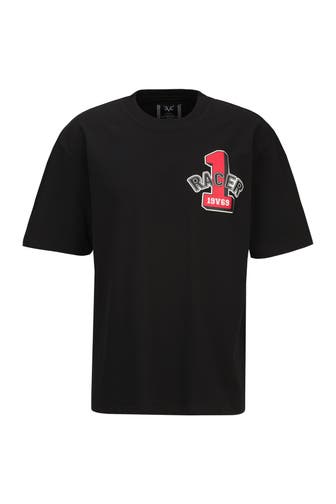19V69-ITALIA Oversized T-Shirt TAMARO RACING