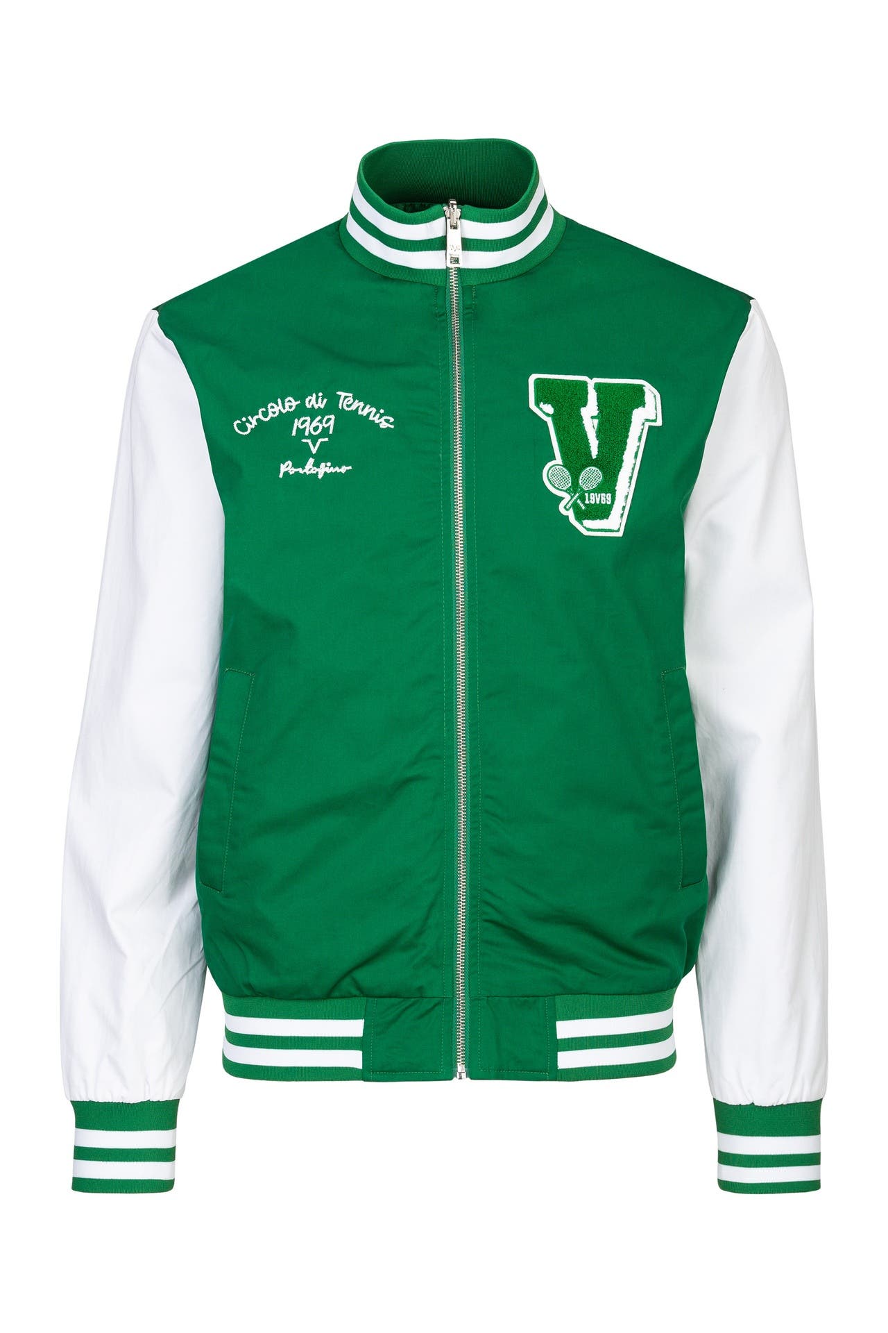 19V69-ITALIA Übergangsjacke PANATTA TENNIS Tennis Green, Bild 1