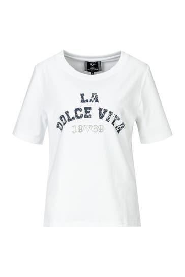 19V69-ITALIA T-Shirt Bellara S Vintage White