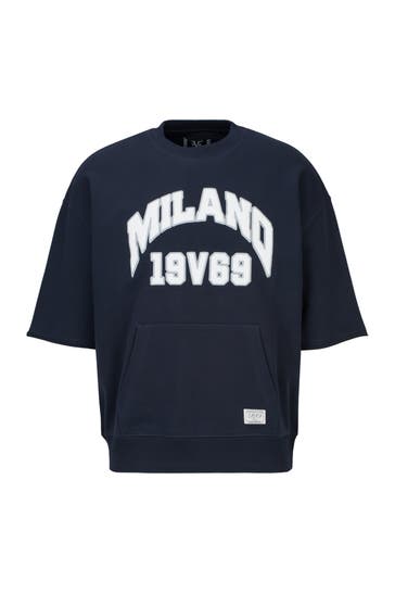 19V69-ITALIA Sweatshirt VERDI COLLEGE Navy