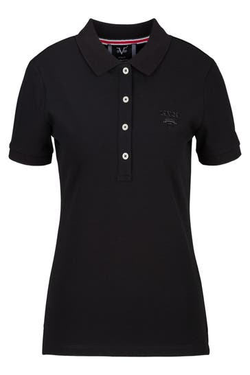 19V69-ITALIA Polo-Shirt BIBI BLACK