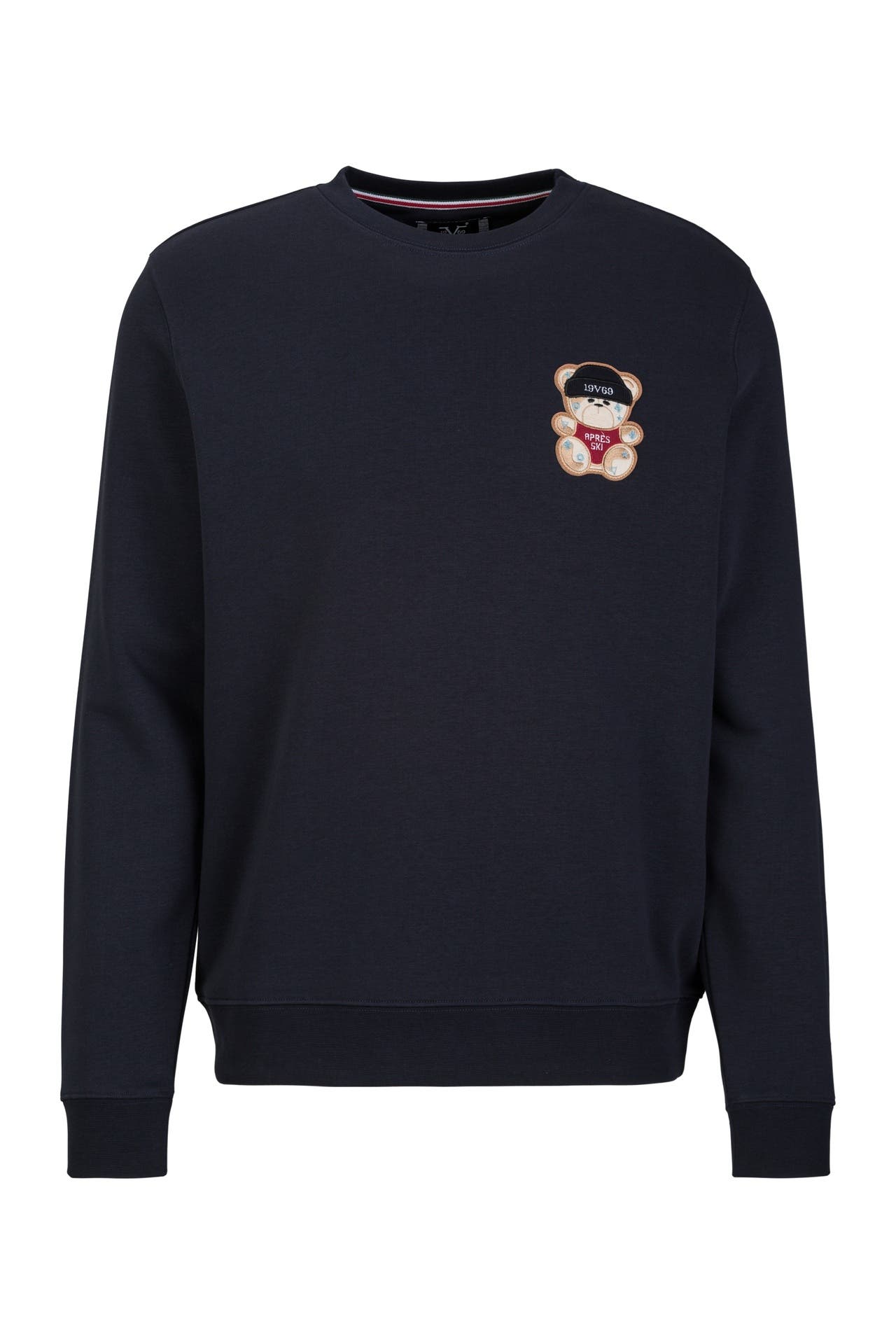 19V69-ITALIA Sweatshirt Nico Aprés Ski Navy, Bild 1