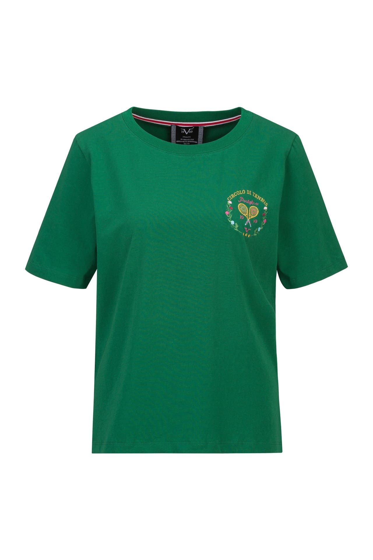 19V69-ITALIA T-Shirt BELLARA TENNIS 2 Tennis Green, Bild 1
