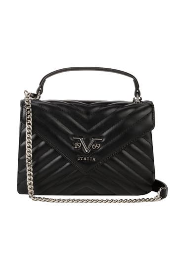 19V69-ITALIA Umhängetasche BELLA M SILVER Black