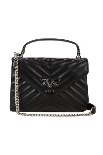 19V69-ITALIA Umhängetasche BELLA M SILVER Black