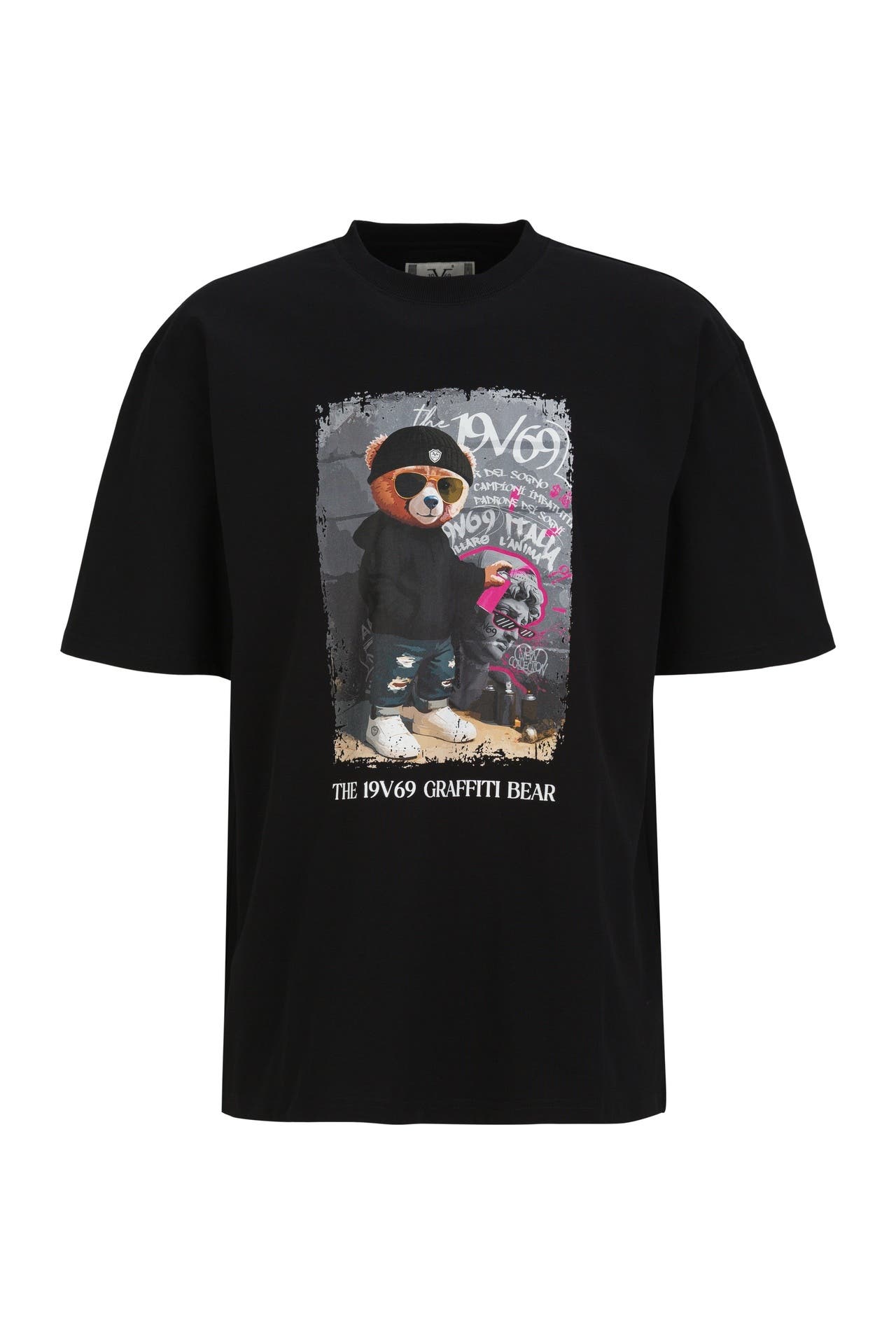 19V69-ITALIA T-Shirt Tamaro Graffiti 2, Bild 1