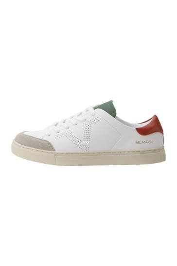 19V69-ITALIA Sneaker Ole Grey/Red