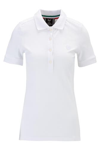 19V69-ITALIA Polo-Shirt BIBI WHITE