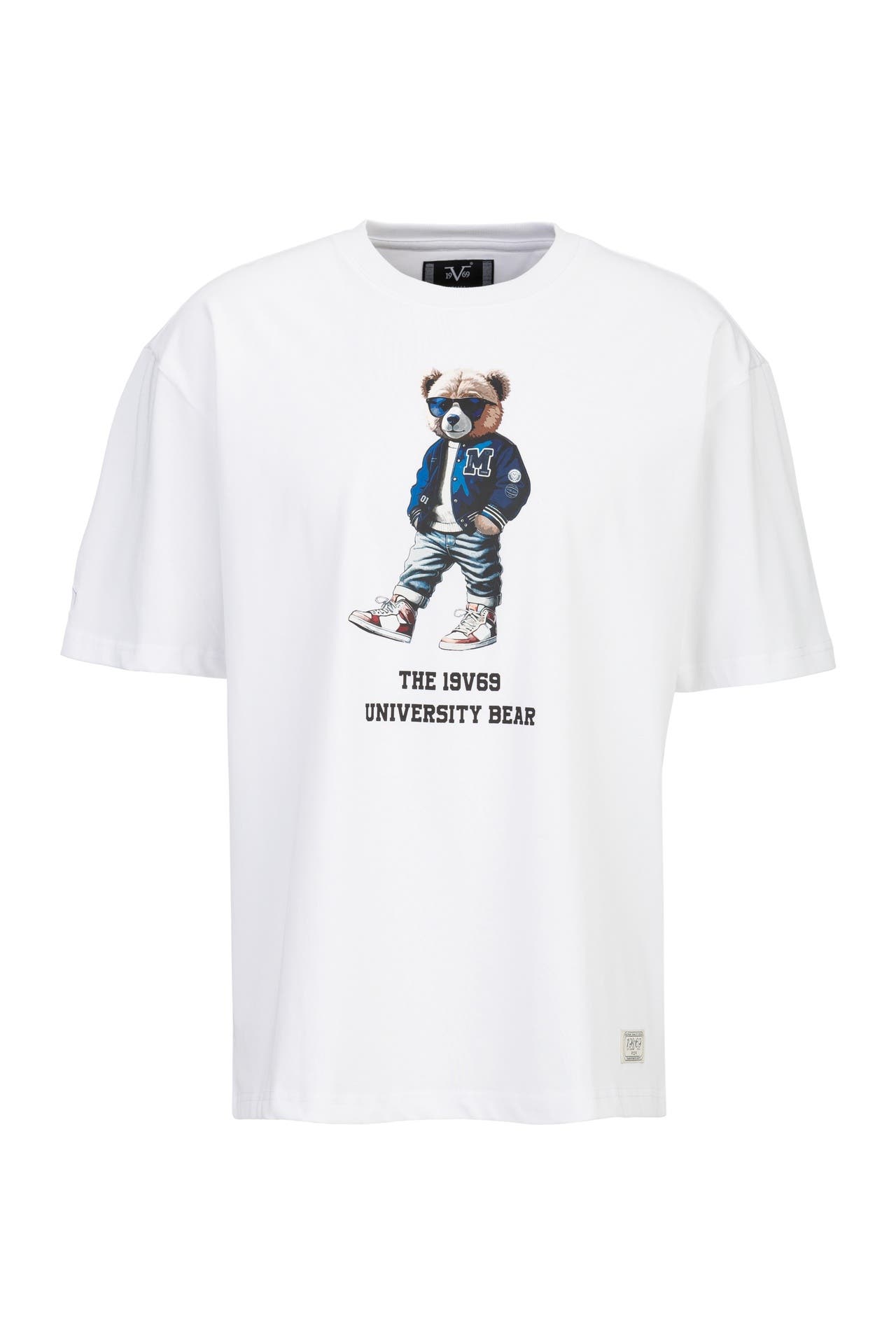 19V69-ITALIA Oversized T-Shirt TAMARO BEAR, Bild 1